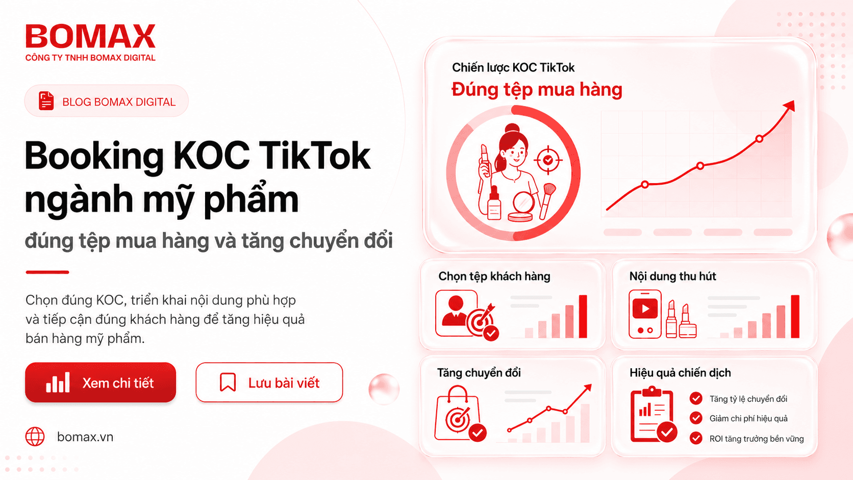 Booking KOC TikTok ngành mỹ phẩm: đúng tệp mua hàng và tăng chuyển đổi